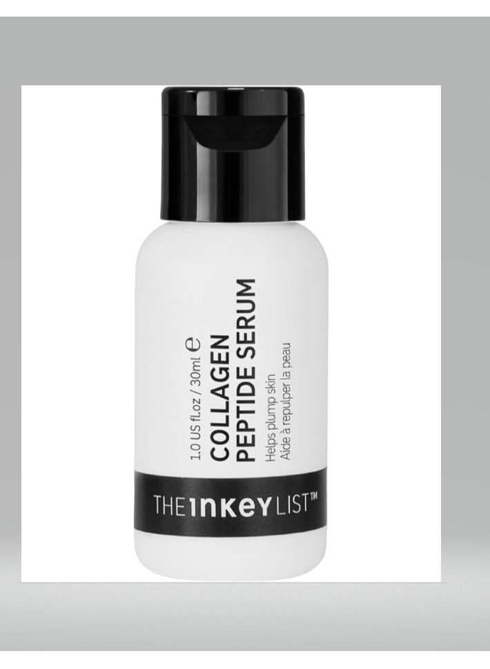 The Inkey List Collagen Peptide Serum 30ml | Targets Fine Lines & Wrinkles | Plumps and Firms Skin | Fragrance Free | Suitable For All Skin Types