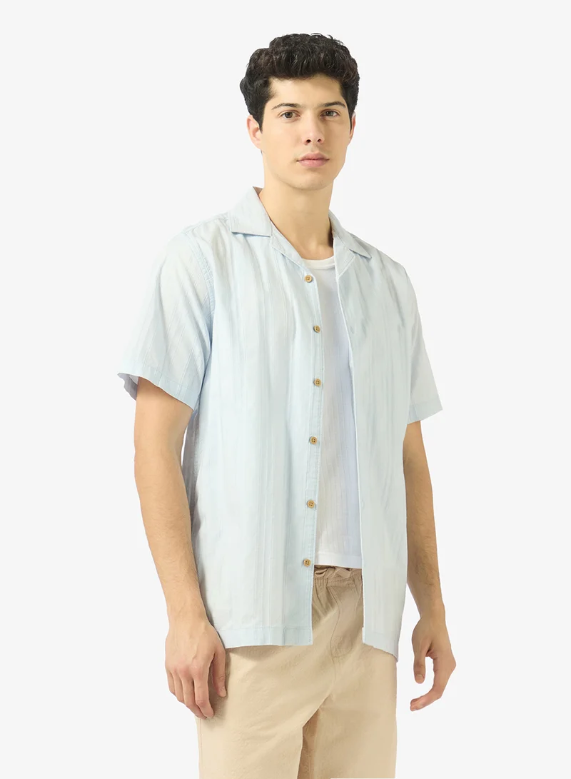 ريبلز مع نمشي Mens Resort Collar Shirt