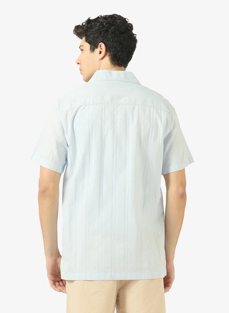ريبلز مع نمشي Mens Resort Collar Shirt