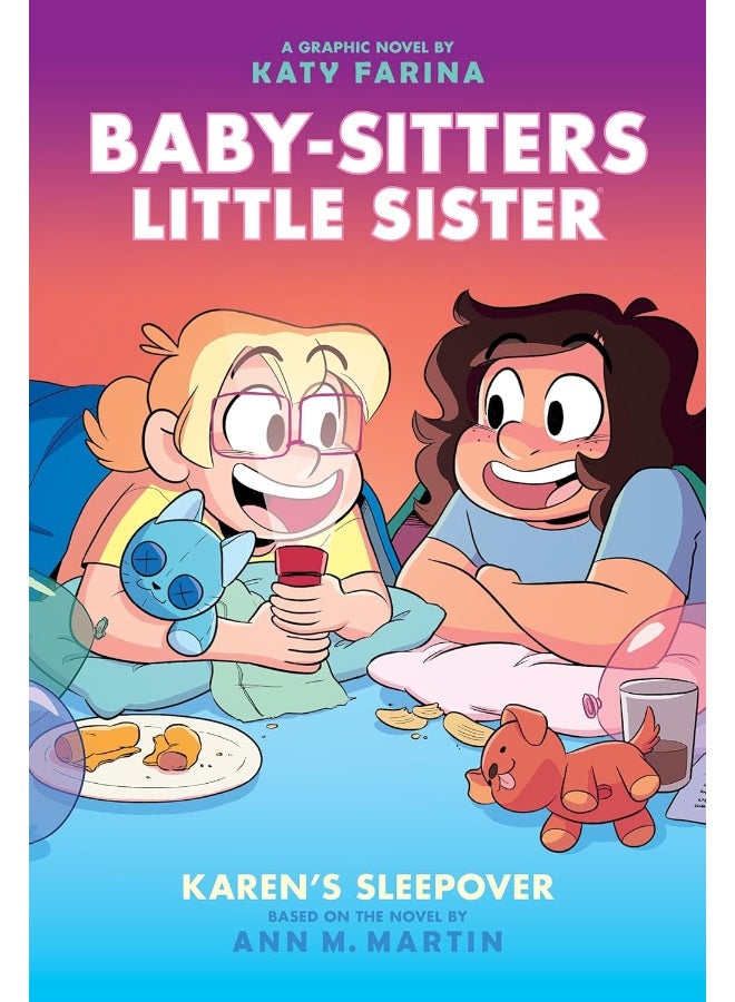 Karen's Sleepover: A Graphic Novel (Baby-Sitters Little Sister #8) 