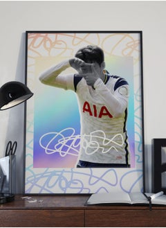 Son Heung-Min Tottenham Hotspur Poster With Frame 30x40 cm