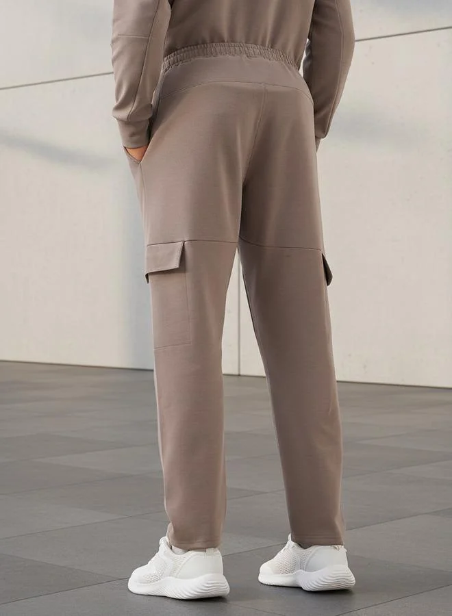 Splash Active  Men Regular Fit Cargo Joggers with Pockets for Men | Best Price UAE