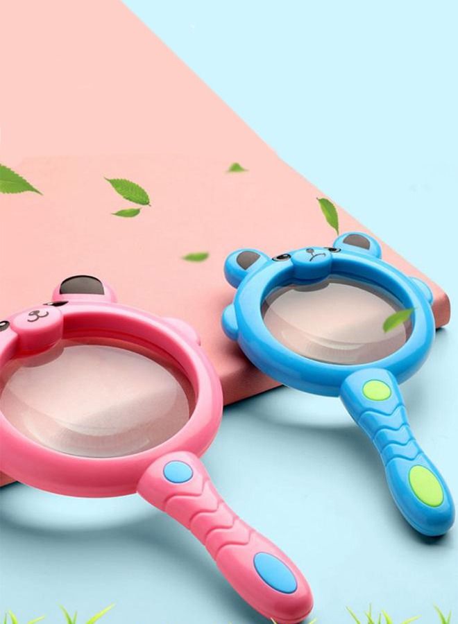 Magnifying Glass for Kids, 1Pcs Colorful Hand Toy Magnifying Glass, Mini Magnifying Glasses, 3X Handheld Magnifying Glass, High-Definition Observation for Young Scientists, Nature Exploration - Image 3