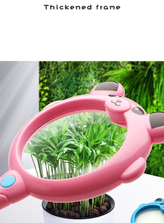 Magnifying Glass for Kids, 1Pcs Colorful Hand Toy Magnifying Glass, Mini Magnifying Glasses, 3X Handheld Magnifying Glass, High-Definition Observation for Young Scientists, Nature Exploration - Image 5