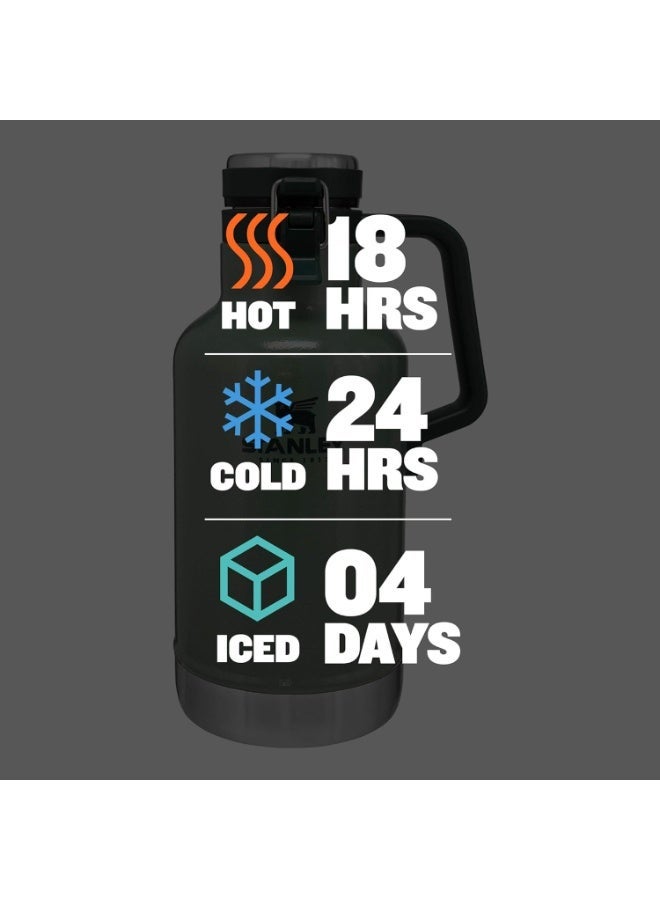 ستانلي كوب ستانلي كوينشر H2.0 فلو ستيت المصنوع من الفولاذ المقاوم للصدأ والمعزول بتفريغ الهواء، مزود بغطاء وماصة، مناسب للماء أو الشاي المثلج أو القهوة أو العصائر. - Image 4