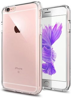 New Case Super Shine Crystal Clear Cover for Apple iPhone 6s Ultra Protection and Drop Absorbtion with 1.5mm Thin Case - Transparent 