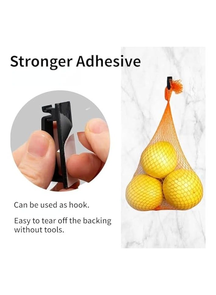 erorex 50 Pcs Cable Clips, Self-Adhesive Cable Management, Cord Organizer for Wire Holders, PC, Appliances, Ethernet Cable, Under Desk, Home, Office, Car - Image 4