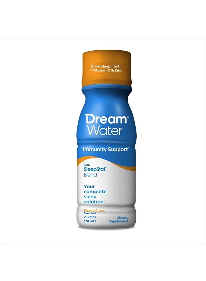 Dream Water : Sleep Aid & Immunity Support - Sleepy Citrus - 12 ct - Image 3