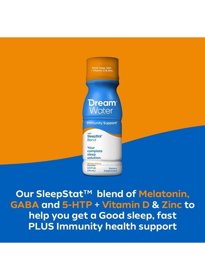 Dream Water : Sleep Aid & Immunity Support - Sleepy Citrus - 12 ct - Image 5