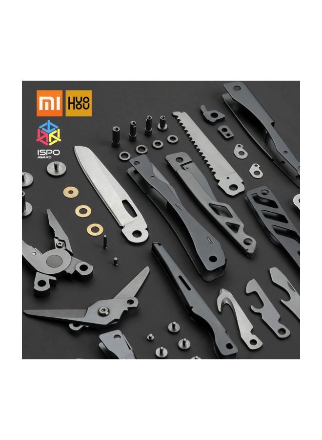 نيبمينينت سكاكين جيب متعدّدة الوظائف قابلة للطي فضي - Image 4