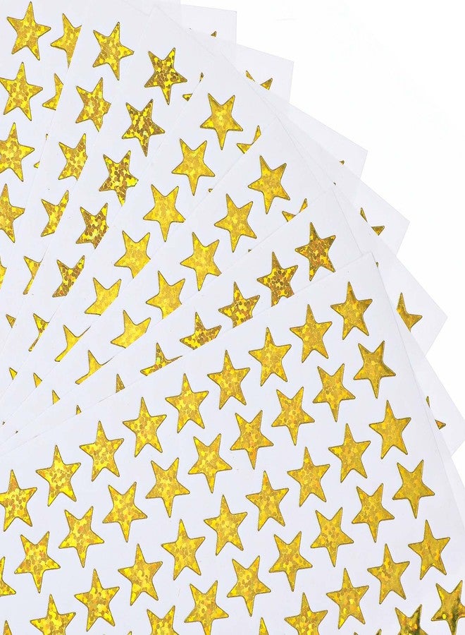 simarro Gold Stars Stickers, 1800 Pcs 30 Sheets 60 Per Sheet, Stars Sticker for Kids Reward Chart, Small Gold Star Sticker for Classroom Behavior, Teachers Parents Office Supplies - Image 3