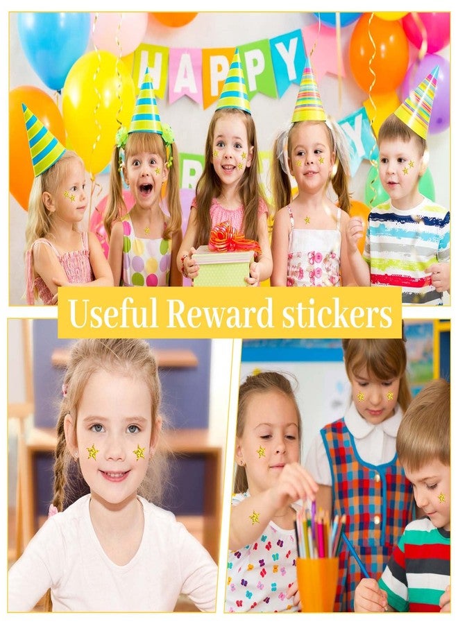 simarro Gold Stars Stickers, 1800 Pcs 30 Sheets 60 Per Sheet, Stars Sticker for Kids Reward Chart, Small Gold Star Sticker for Classroom Behavior, Teachers Parents Office Supplies - Image 5