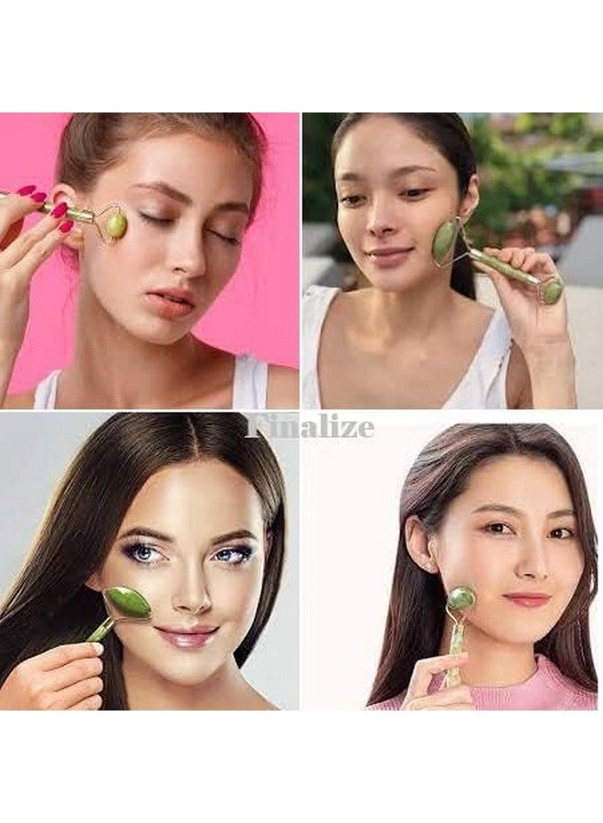 Finalize Ice Roller for Face, Neck & Eyes Massage | Glowing Skin Enhancer, Easy to Use and Carry, Reusable for Women (New Black + Stone) - Image 5