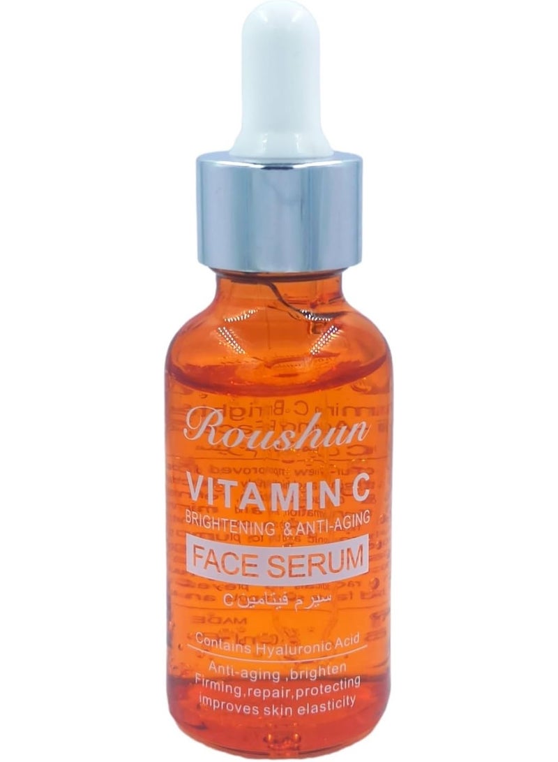 روشن روشون سيروم فيتامين سي مضاد للشيخوخة 30 مل، للجنسين، دهنية، عادي - Image 2