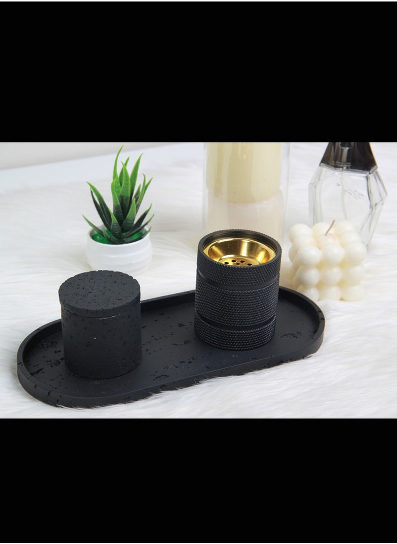 MARS Q Incense burner set with incense box and tray  - Image 2