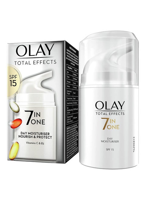 Face Moisturizer Total Effects 7 In 1 Anti-Ageing Day Cream Spf15 - 50ml