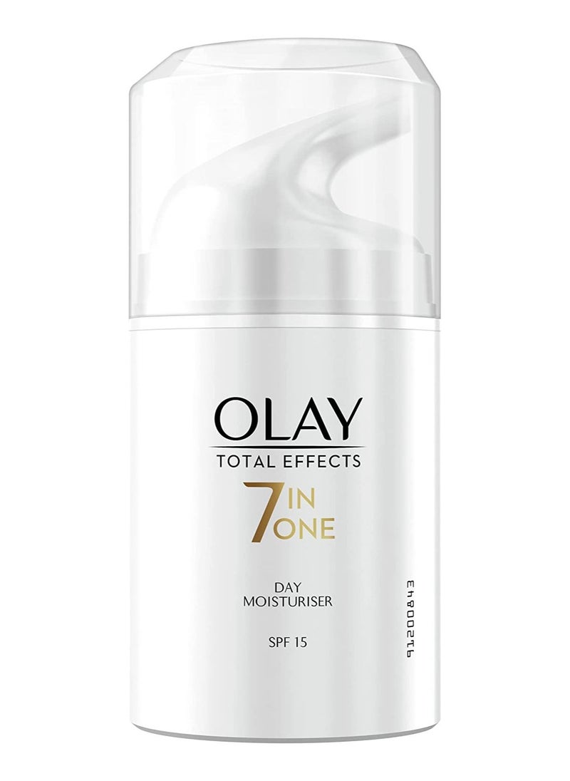 Face Moisturizer Total Effects 7 In 1 Anti-Ageing Day Cream Spf15 - 50ml