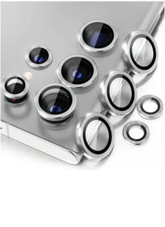 JAJEEK Samsung Galaxy S24 Ultra 5G 2024 Camera Lens Protector Shield – Premium Clear/Silver MLHICR Lens Film Cover with Scratch & Impact Resistance – Ultra-Slim, Transparent Camera Guard for Enhanced Protection Without Affecting Photo Quality  - Image 1