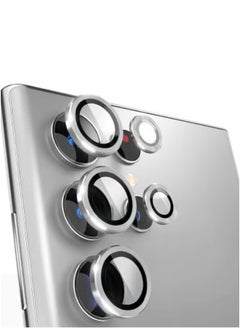 JAJEEK Samsung Galaxy S24 Ultra 5G 2024 Camera Lens Protector Shield – Premium Clear/Silver MLHICR Lens Film Cover with Scratch & Impact Resistance – Ultra-Slim, Transparent Camera Guard for Enhanced Protection Without Affecting Photo Quality  - Image 3