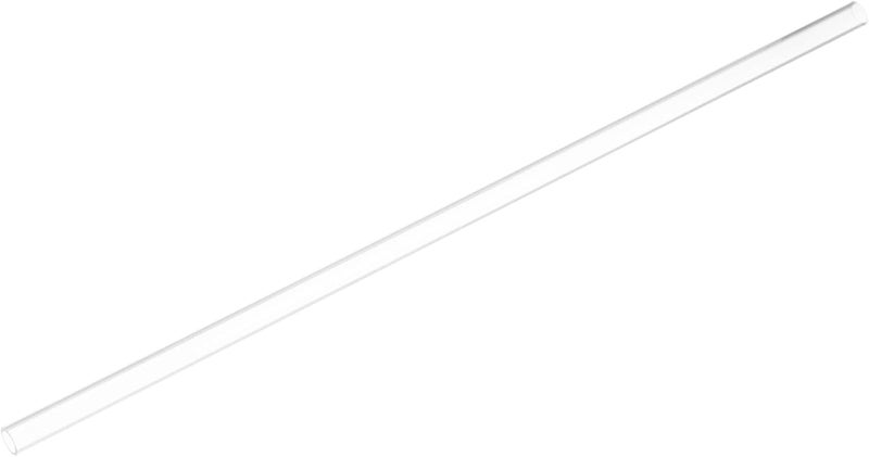 uxcell 2pcs Clear Rigid Tubing Pipe 6.8mm ID x 8.8mm OD 1Ft(305mm) Round Plastic Polycarbonate Tube - Image 1