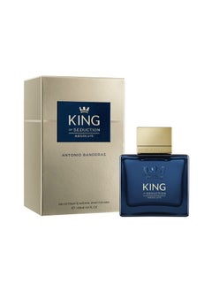 Antonio Banderas Perfumes - King of Seduction Absolute - Eau de Toilette for Men - Long Lasting - Fresh, Masculine and Elegant Fragance - Woody and Moss Notes - Ideal for Day Wear - 3.4 Fl Oz  - Image 1