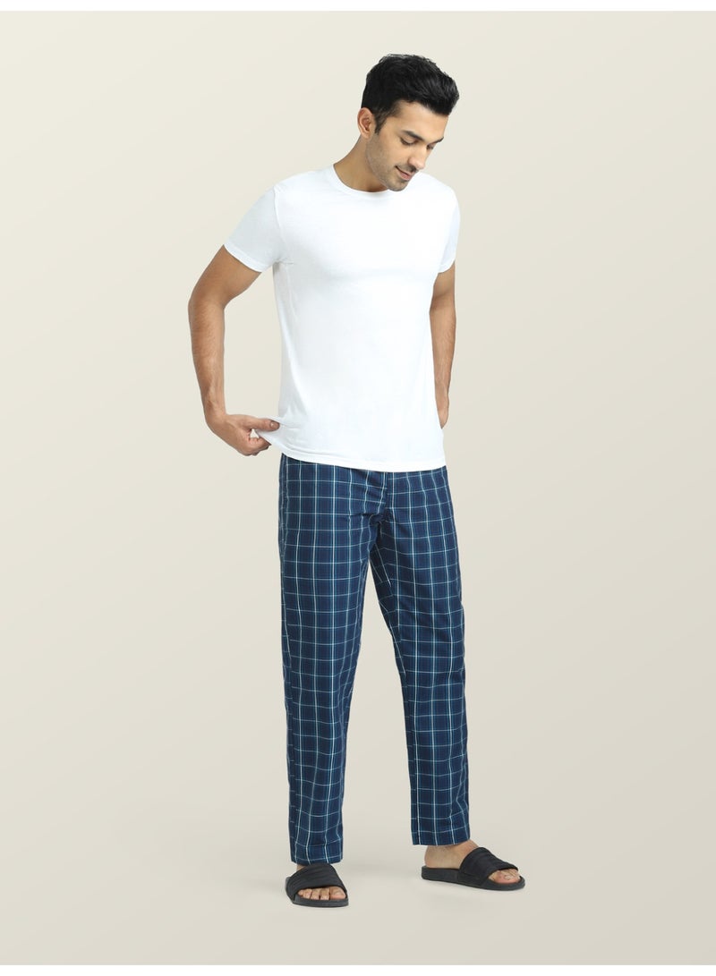 XYXX Men's Super Combed Cotton Pajama Pants Bottom Checkered Checkmate Pyjamas [Pack of 1] - Image 4