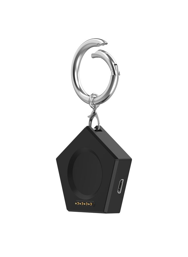HuHa For OnePlus Watch 2R Portable Smart Watch Charger(Black) - Image 1
