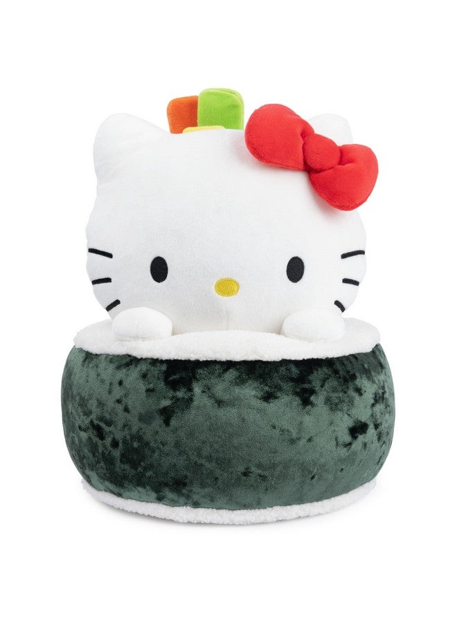 GUND Sanrio Hello Kitty Sushi Plush, Premium Stuffed Animal for Ages 1 and Up, Green/White, 10” - Image 2