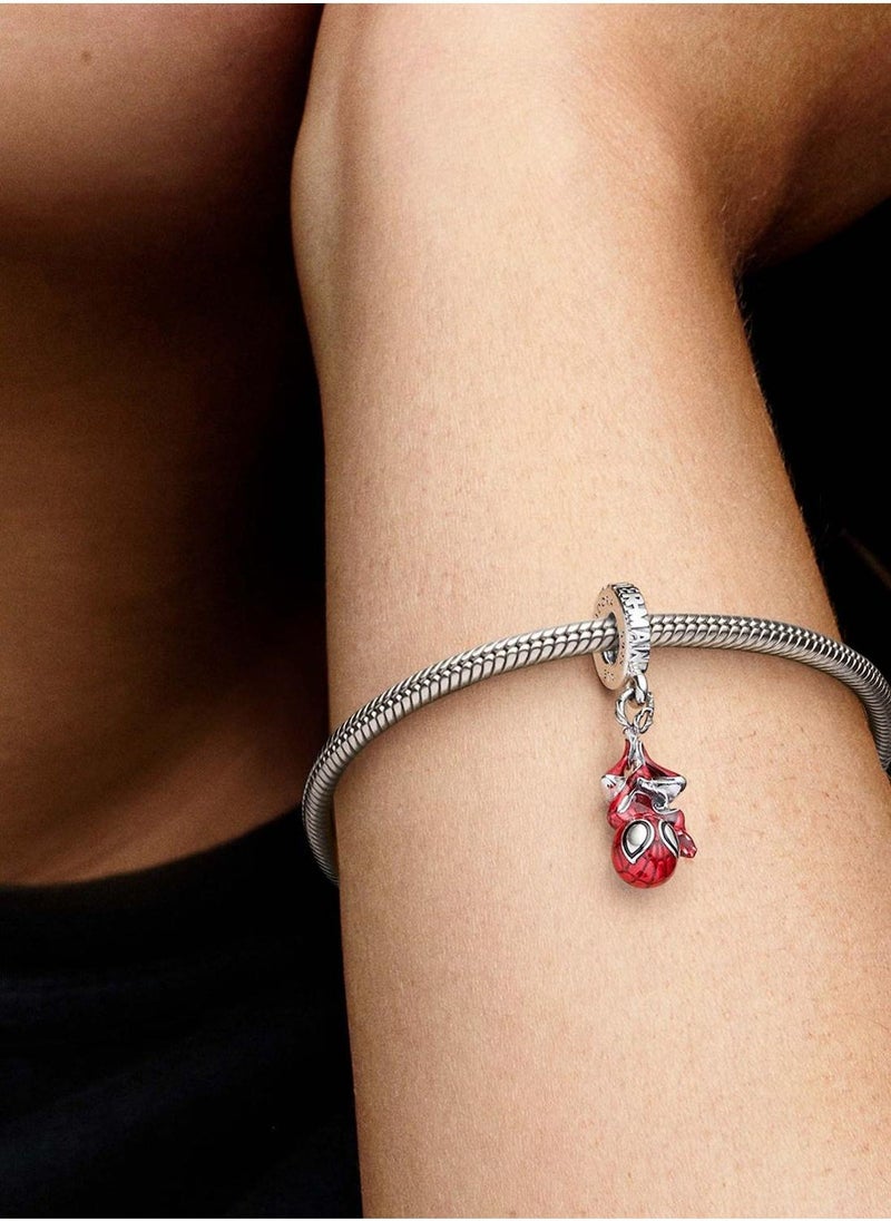 PANDORA Marvel Hanging Spider-Man Dangle Charm  - Image 4