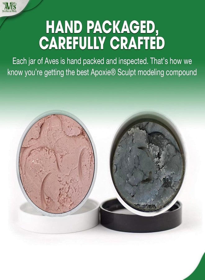 Aves Apoxie Sculpt - 2 Part Modeling Compound (A & B) - 1 Pound, Apoxie Sculpt for Sculpting, Modeling, Filling, Repairing, Simple to Use and Durable Self-Hardening Modeling Compound - Pink - Image 2