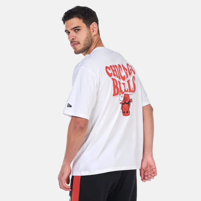NEW ERA Men's NBA Chicago Bulls Script T-Shirt