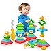Hieoby Montessori Toys for 1 2 3 4 Year Old Boys Girls Toddlers Preschool Learning Activities 30Pcs Building Blocks Stacking Educational Toys STEM Sensory Gifts for Kids Age 12 24 - Image 3