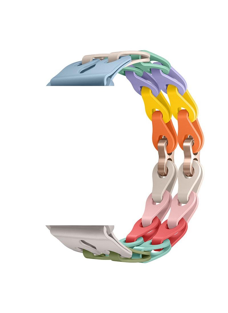 Y&D For Apple 38/40/41mm Fashion Hollow Silicone Bracelet Strap  - Image 1