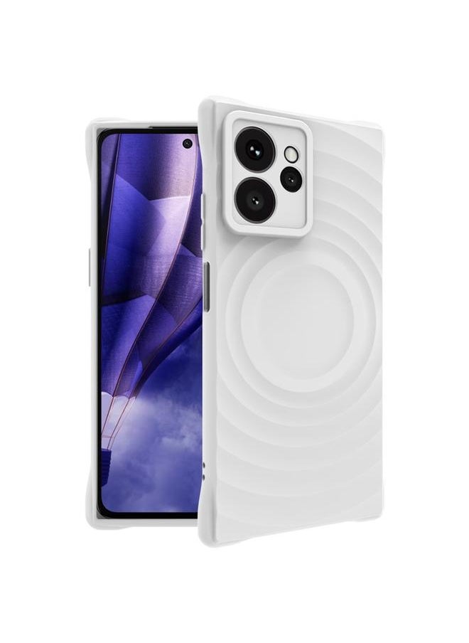 إيماك - جراب هاتف Manbo Frosting Soft لهاتف HMD Skyline 5G IMAK UC-6 Series (أبيض) - Image 1