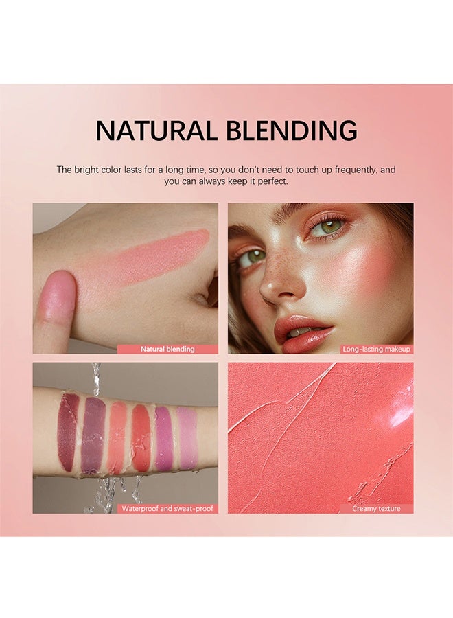 lakerain Pocket Blush ,Soft & Velvety Texture,Long-Lasting, Luminous Finish ,Hydrating & Blendable , Natural Glow for All Skin Types #05  - Image 4