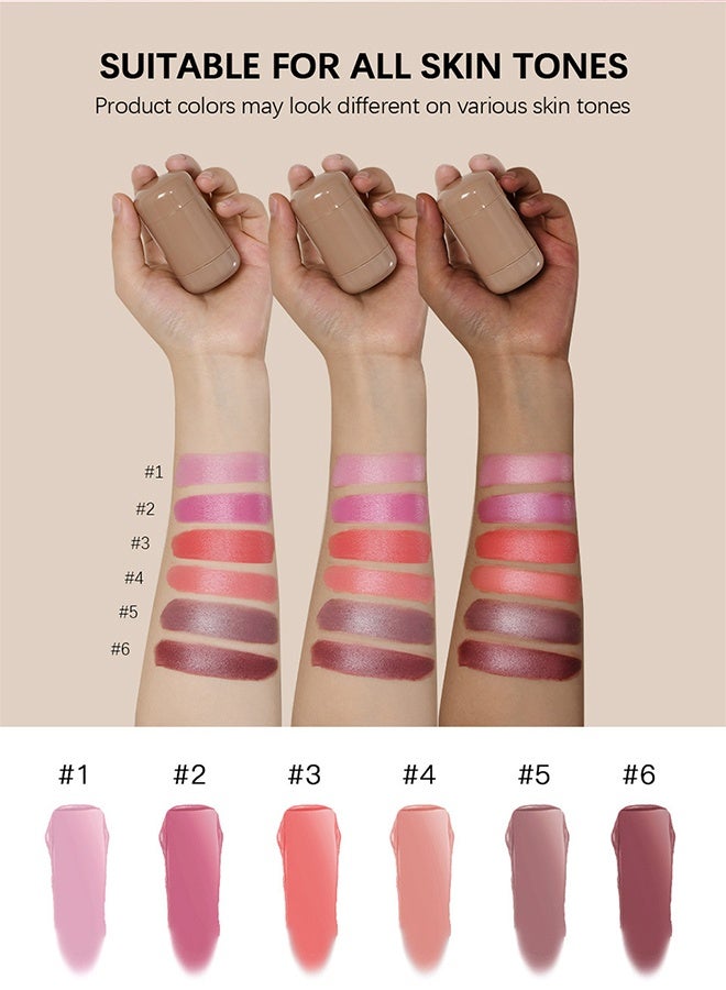 lakerain Pocket Blush ,Soft & Velvety Texture,Long-Lasting, Luminous Finish ,Hydrating & Blendable , Natural Glow for All Skin Types #05  - Image 3