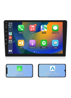 10 Inch Android Screen For Car 4GB RAM 64GB Memory Support Apple Carplay Android Auto Full HD IPS Touch Screen Display built In Bluetooth USB Radio WiFi PlayStore Night Vision Camera included