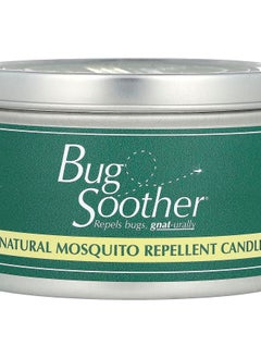 Bug Soother Natural Mosquito Repellent Candle Lemongrass Oil 8 oz (227 g) 