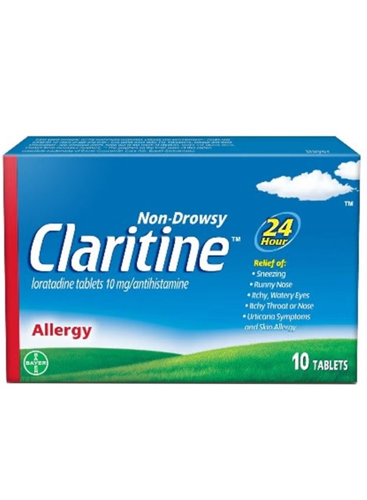 BAYER Claritine 10Mg Tablets 10"s"