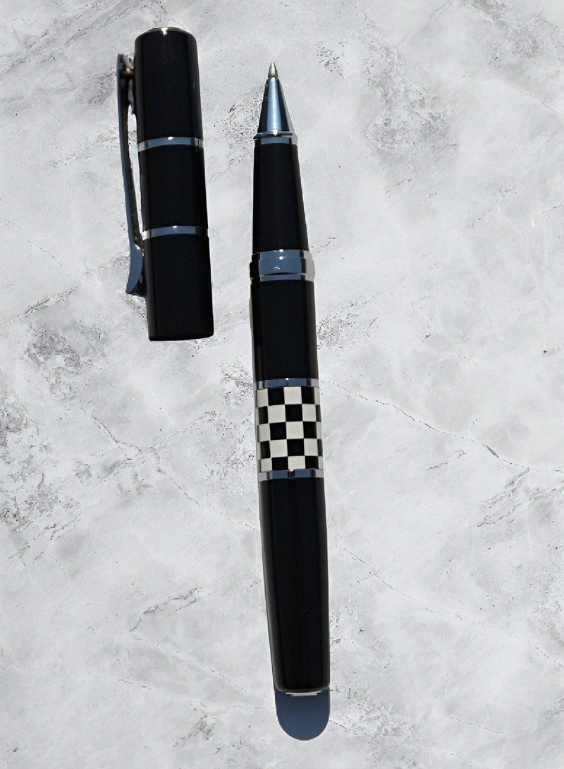 Vitacelli Luxury High Quality Full Metal Roller Ballpoint Pen With Refill Pack For Executive Use And For A Premium Gift - Image 3
