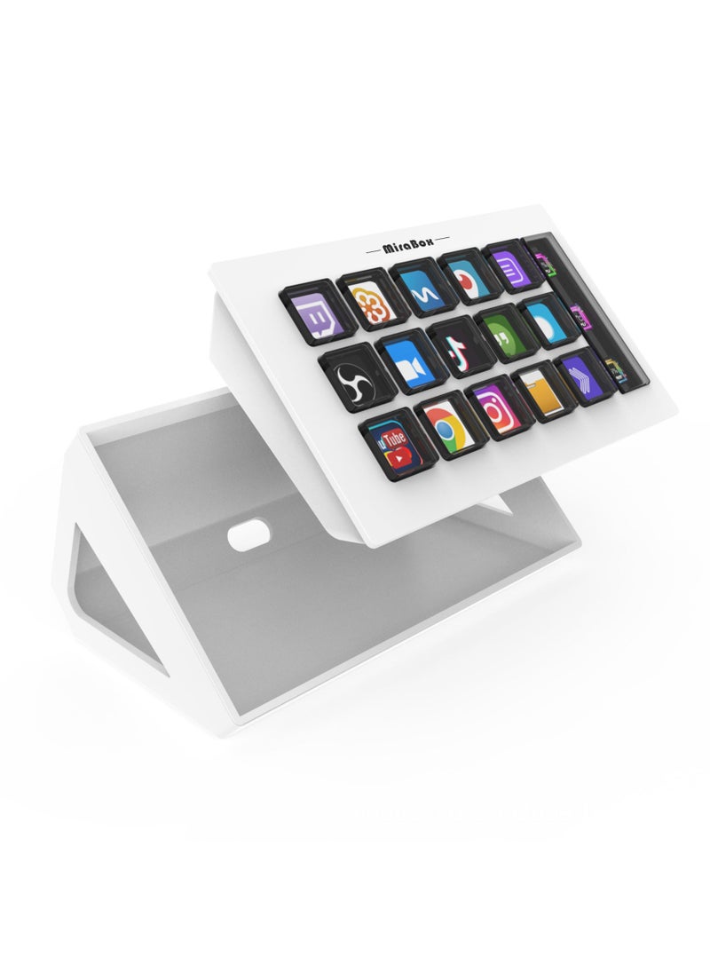 Arabest - Customizable Keyboard with LCD Keys Black - Image 1