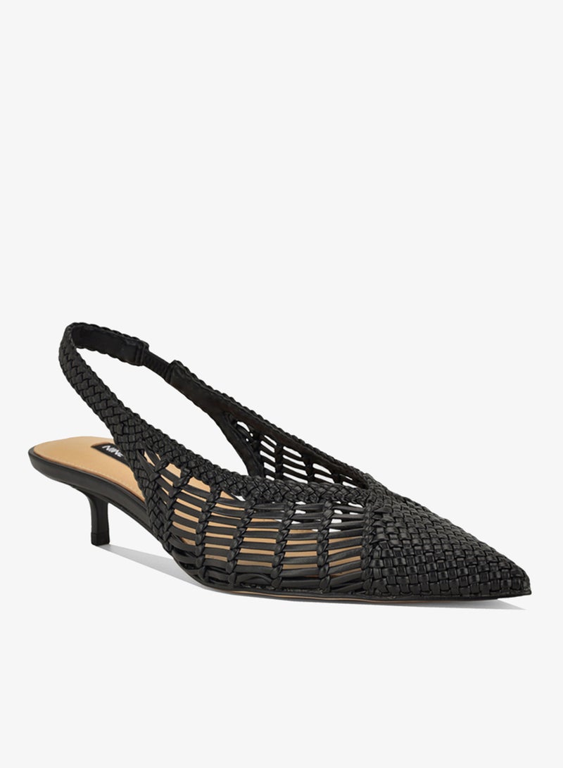 NINE WEST Multi Strap Mid Heel Sandals - Image 3