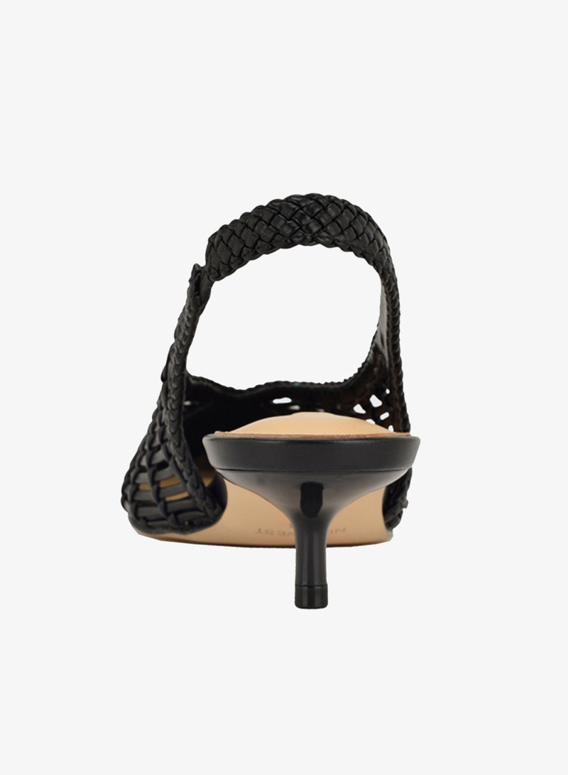 NINE WEST Multi Strap Mid Heel Sandals - Image 2