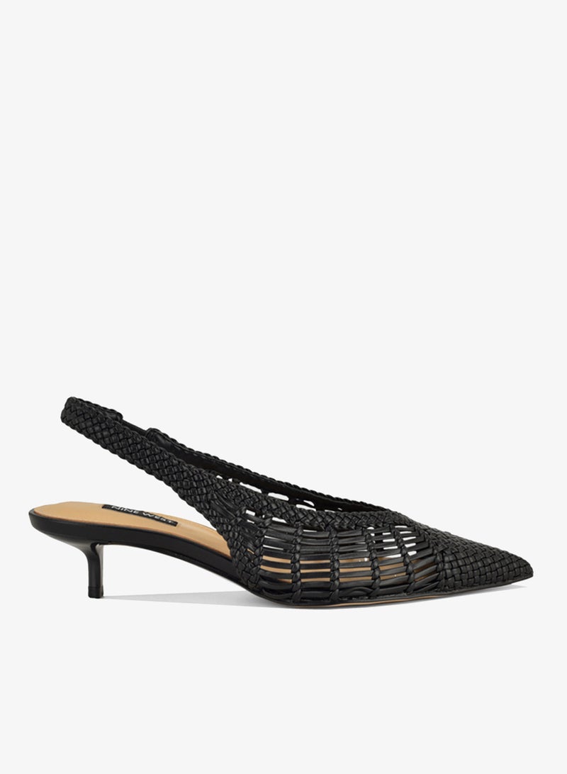 NINE WEST Multi Strap Mid Heel Sandals - Image 1