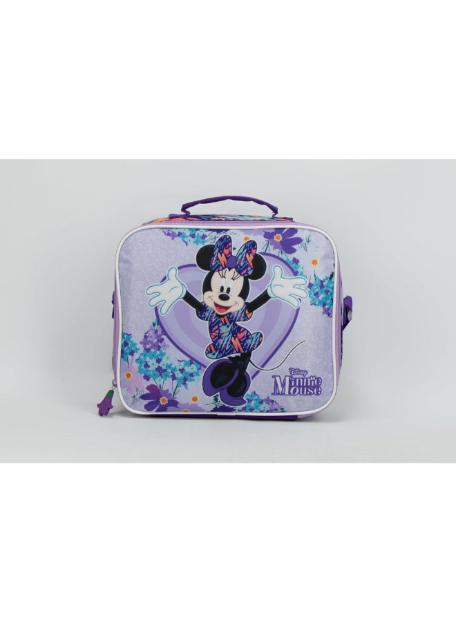 SunCe Disney Minnie Mouse Insulated Zipper Closure Lunch Tote Multicolour 9.05 x 3.54 x 10.63 Inch SUNS-2251DMA  - Image 1