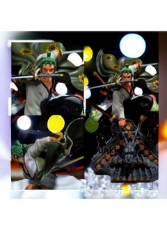 Trunkin Trunkin | One Piece Roronoa Zoro 20 Cms Zoro Action Figure | Statue Model Toys Standie Weeb Manga Collectible | PVC Figurine Anime  - Image 5