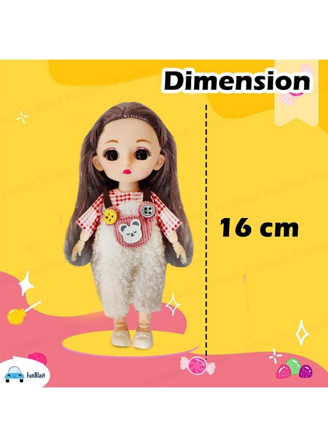 فنبلاست دمى فن بلاست للبنات - مجموعة من قطعتين من الدمى اللطيفة للبنات، دمية واقعية للأطفال، دمى للبنات من سن 3 سنوات فما فوق، ألعاب للبنات (ألوان عشوائية) - Image 3