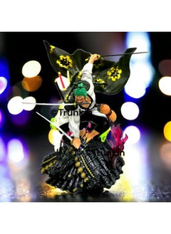 Trunkin Trunkin | One Piece Roronoa Zoro 20 Cms Zoro Action Figure | Statue Model Toys Standie Weeb Manga Collectible | PVC Figurine Anime  - Image 4