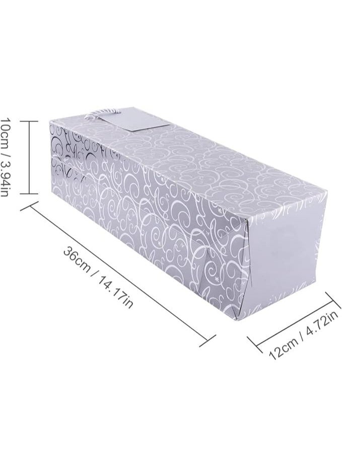 5 pcs Single Bottle Bags, Tote Bags with Handles, for Valentine's Day, Christmas, Engagement Gift, Weddings, 14Inch - Image 2