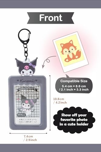 SanrioOriginal Cute Character Square Memo (Kuromi) (Japan Import) - Includes Cherry Blossom Message Card Self Use Not Stick Note - Image 3